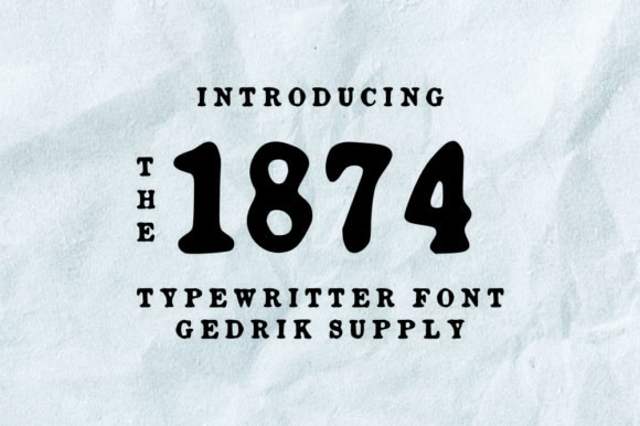 1874 Font - Featured Image