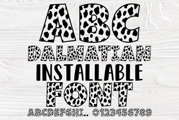 Ab Dalmatian Font - Featured Image