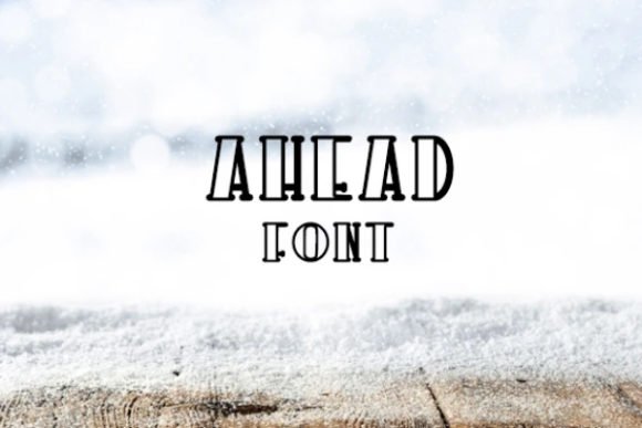 Ahead Font - Featured Image