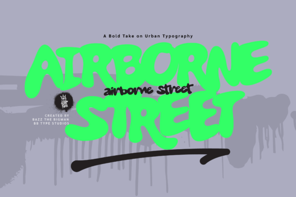Airborne Street Font - Featured Image