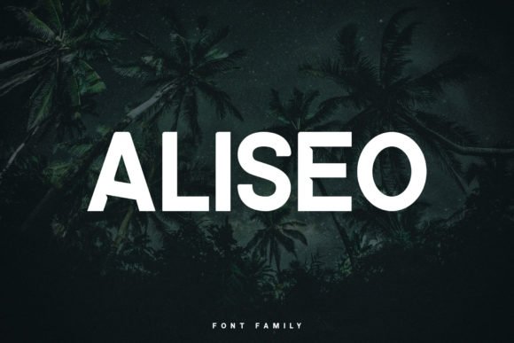 Aliseo Font - Featured Image