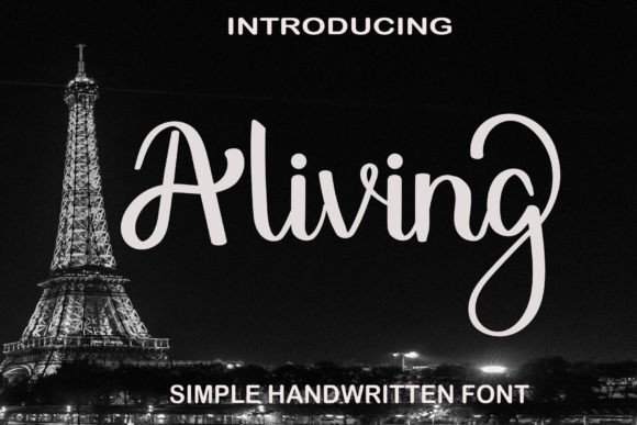 Aliving Font - Featured Image