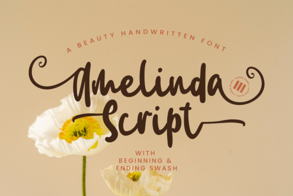 Amelinda Script Font - Featured Image