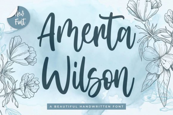 Amerta Wilson Font - Featured Image