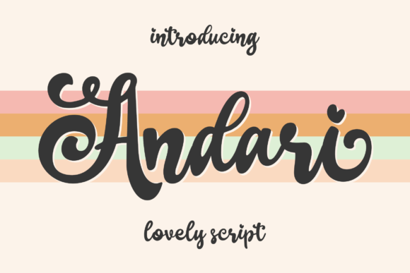 Andari Font - Featured Image