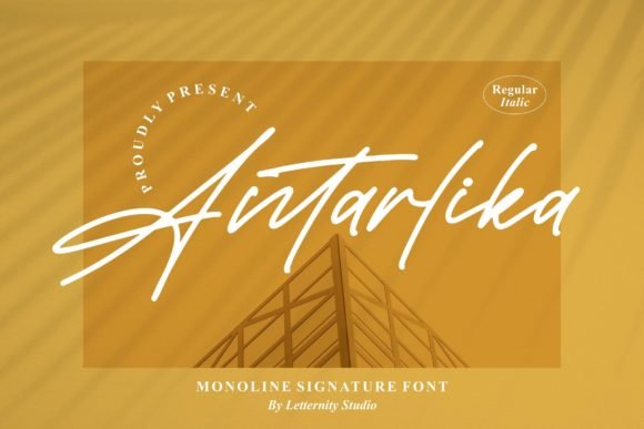 Antarlika Font - Featured Image