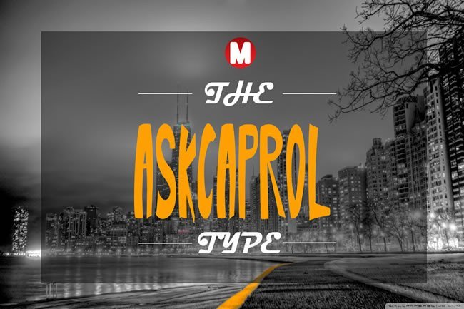 Ascaprol Font - Featured Image
