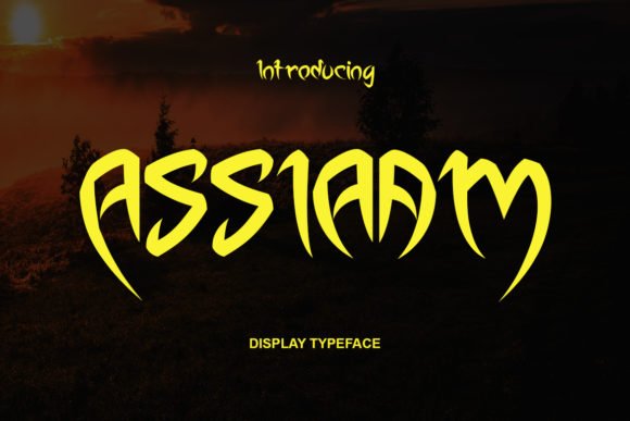 Assiaam Font - Featured Image