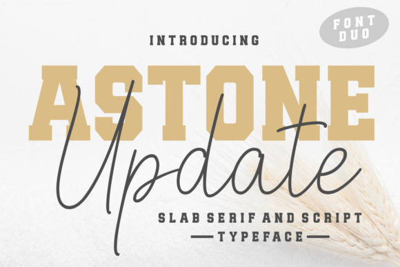 Astone Update Font - Featured Image