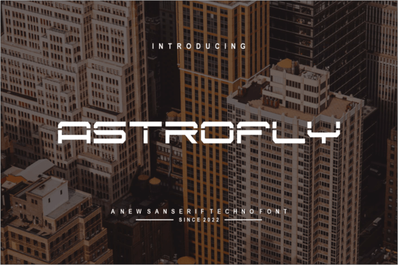 Astrofly Font - Featured Image
