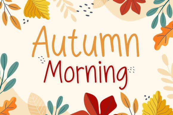 Autumn Morning Font - Featured Image