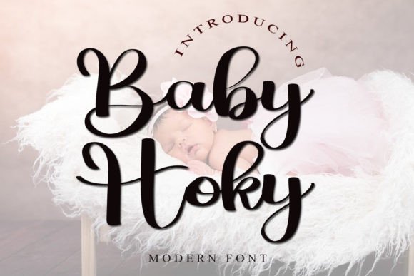 Baby Hoky Font - Featured Image