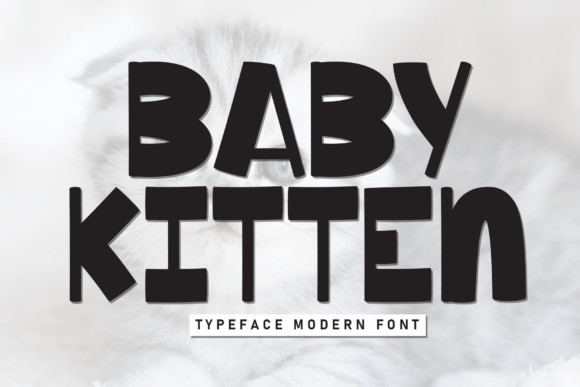 Baby Kitten Font - Featured Image