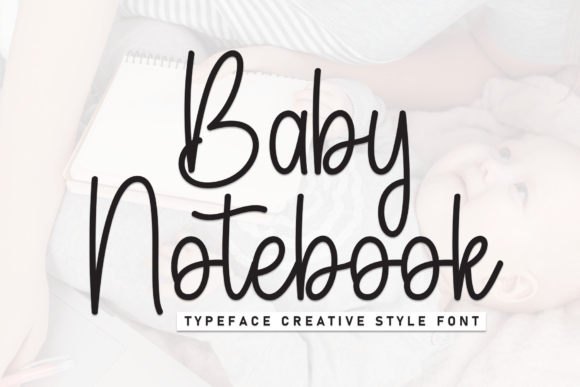Baby Notebook Font - Featured Image