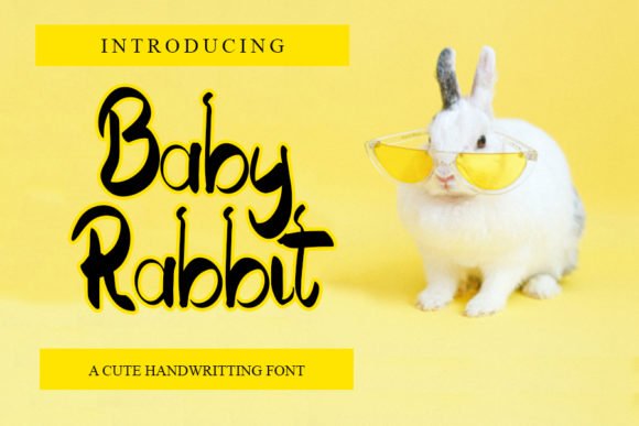 Baby Rabbit Font - Featured Image