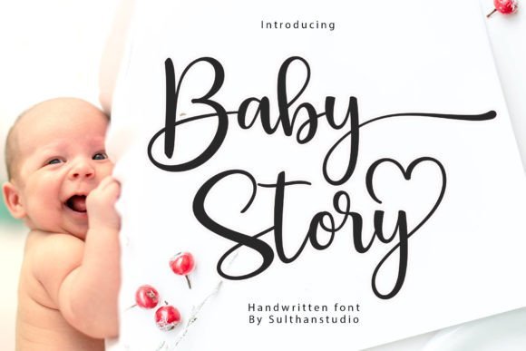 Baby Story Font - Featured Image