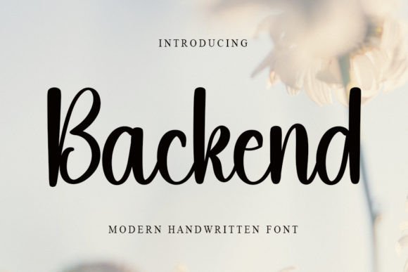 Backend Font - Featured Image