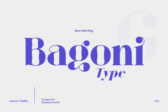 Bagoni Font - Featured Image