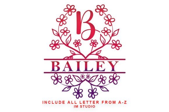 Bailey Monogram Font - Featured Image
