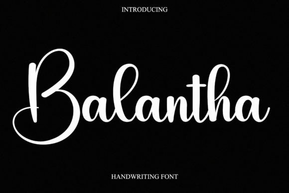 Balantha Font - Featured Image