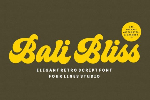 Bali Bliss Font - Featured Image