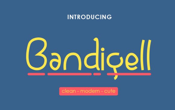 Bandigell Font - Featured Image