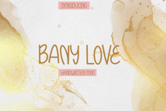 Bany Love Font - Featured Image