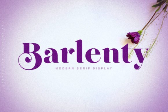 Barlenty Font - Featured Image