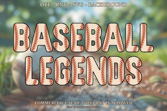 Baseball Legends Font - Featured Image