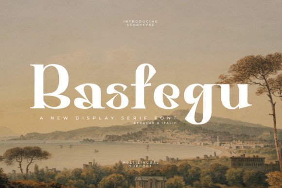 Basfegu Font - Featured Image