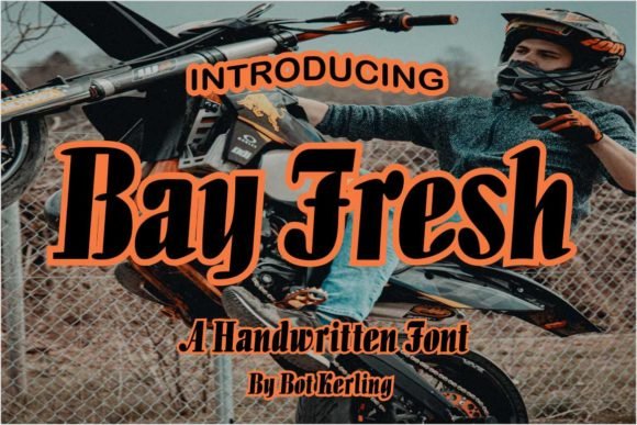 Bay Fresh Font - Featured Image