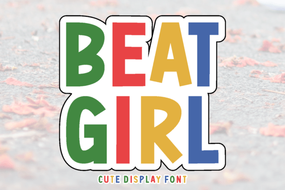 Beat Girl Font - Featured Image