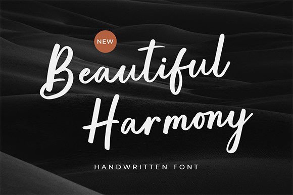 Beautiful Harmony Font - Featured Image