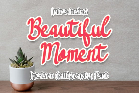 Beautiful Moment Font - Featured Image