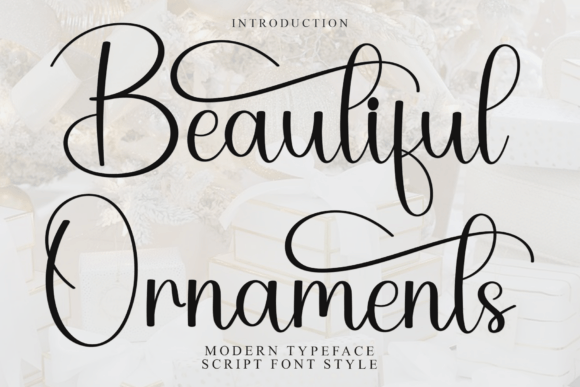 Beautiful Ornaments Font - Featured Image