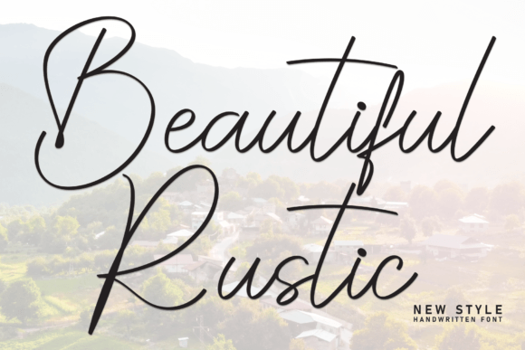 Beautiful Rustic Font - Featured Image