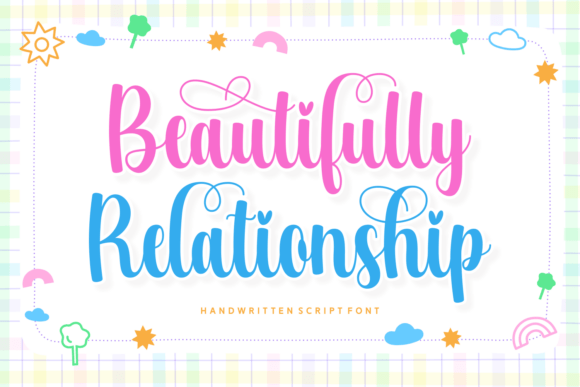 Beautifully Relationship Font - Featured Image