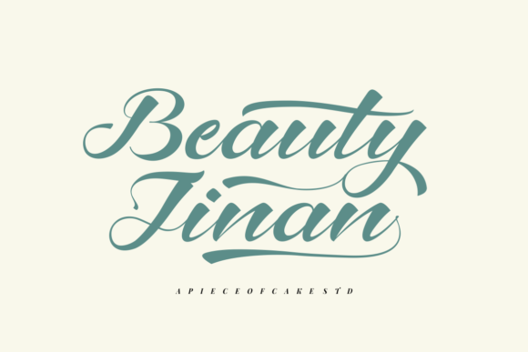 Beauty Jinan Font - Featured Image