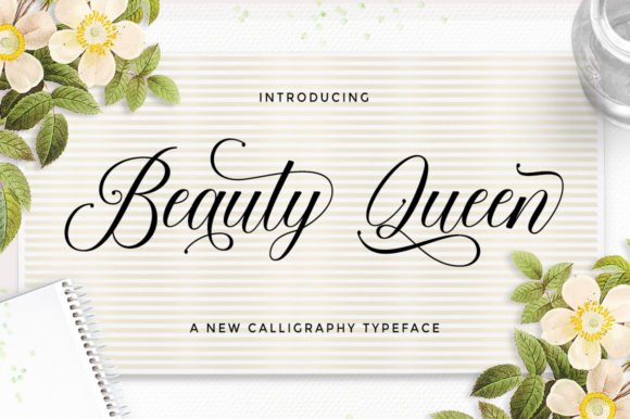 Beauty Queen Font - Featured Image