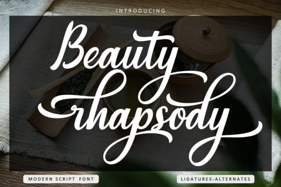 Beauty Rhapsody Font - Featured Image