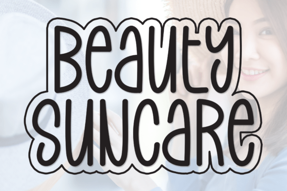 Beauty Suncare Font - Featured Image