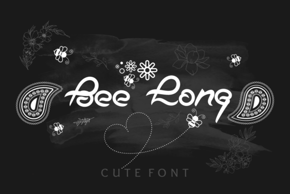 Bee Long Font - Featured Image
