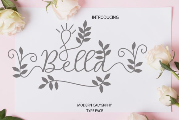 Bella Script Font - Featured Image