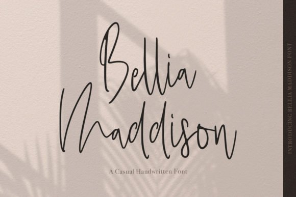 Bellia Maddison Font - Featured Image