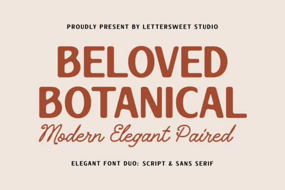 Beloved Botanical Font - Featured Image