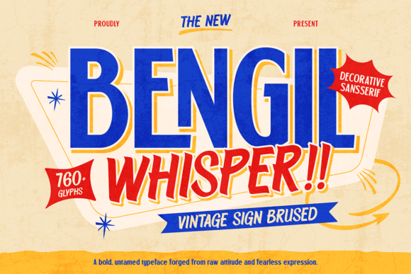 Bengil Whisper Font - Featured Image