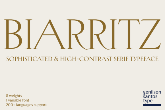 Biarritz Font - Featured Image