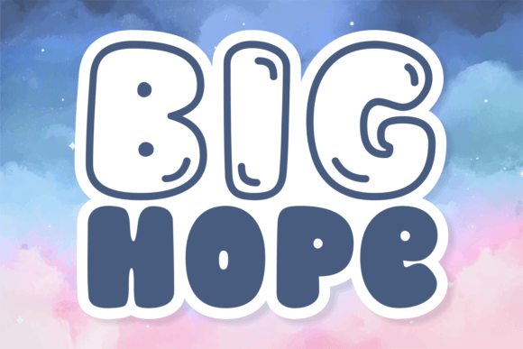 Big Hope Font - Featured Image