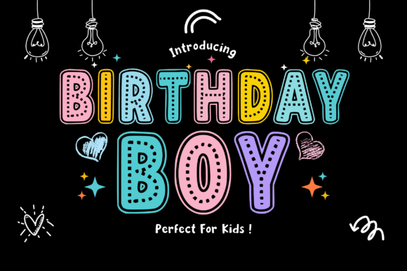 Birthday Boy  Font - Featured Image