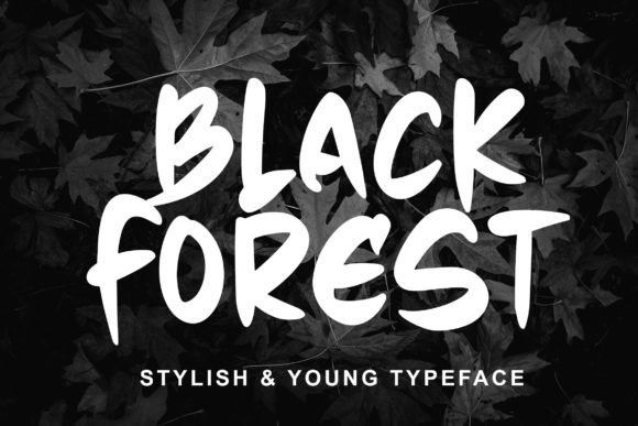 Black Forest Font - Featured Image